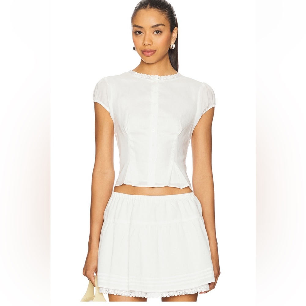 Elodie The label White Set M top